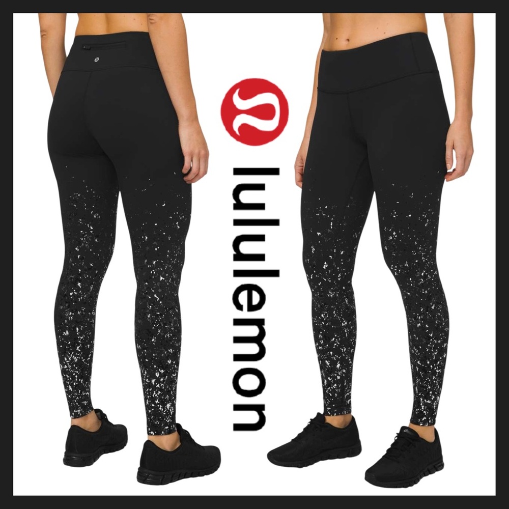 Lululemon Speed Wunder Tight Women’s Leggings 28" *Speckle Shine* Size (4)